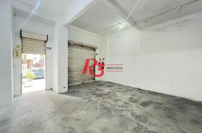 Loja para alugar, 72 m² por R$ 4.200,02/mês - Boqueirão - Santos/SP