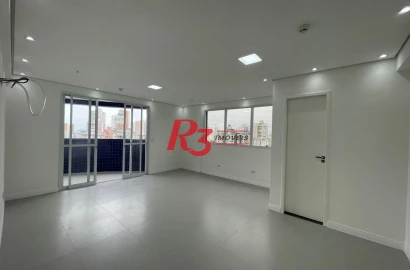 Sala à venda, 36 m² por R$ 470.000,00 - Ponta da Praia - Santos/SP
