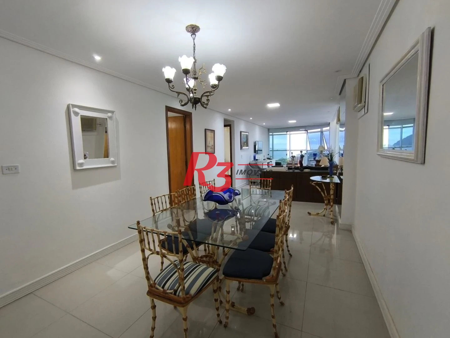 Apartamento com 2 dormitórios à venda, 138 m² por R$ 1.850.000,00 - Aparecida - Santos/SP