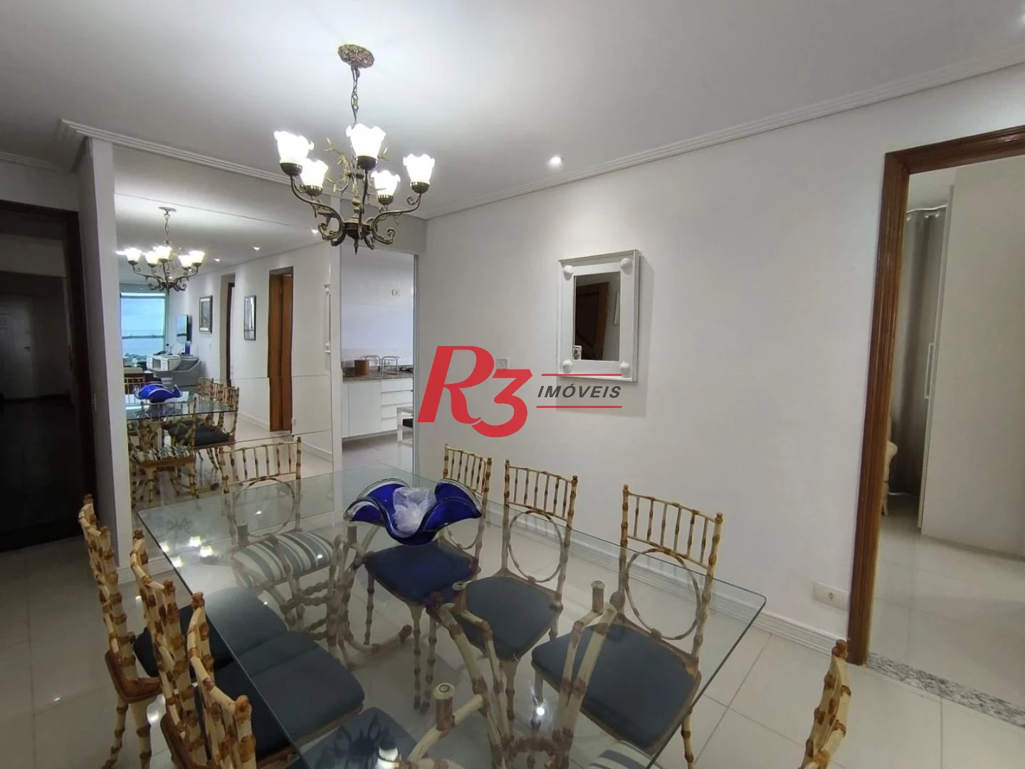 Apartamento com 2 dormitórios à venda, 138 m² por R$ 1.850.000,00 - Aparecida - Santos/SP