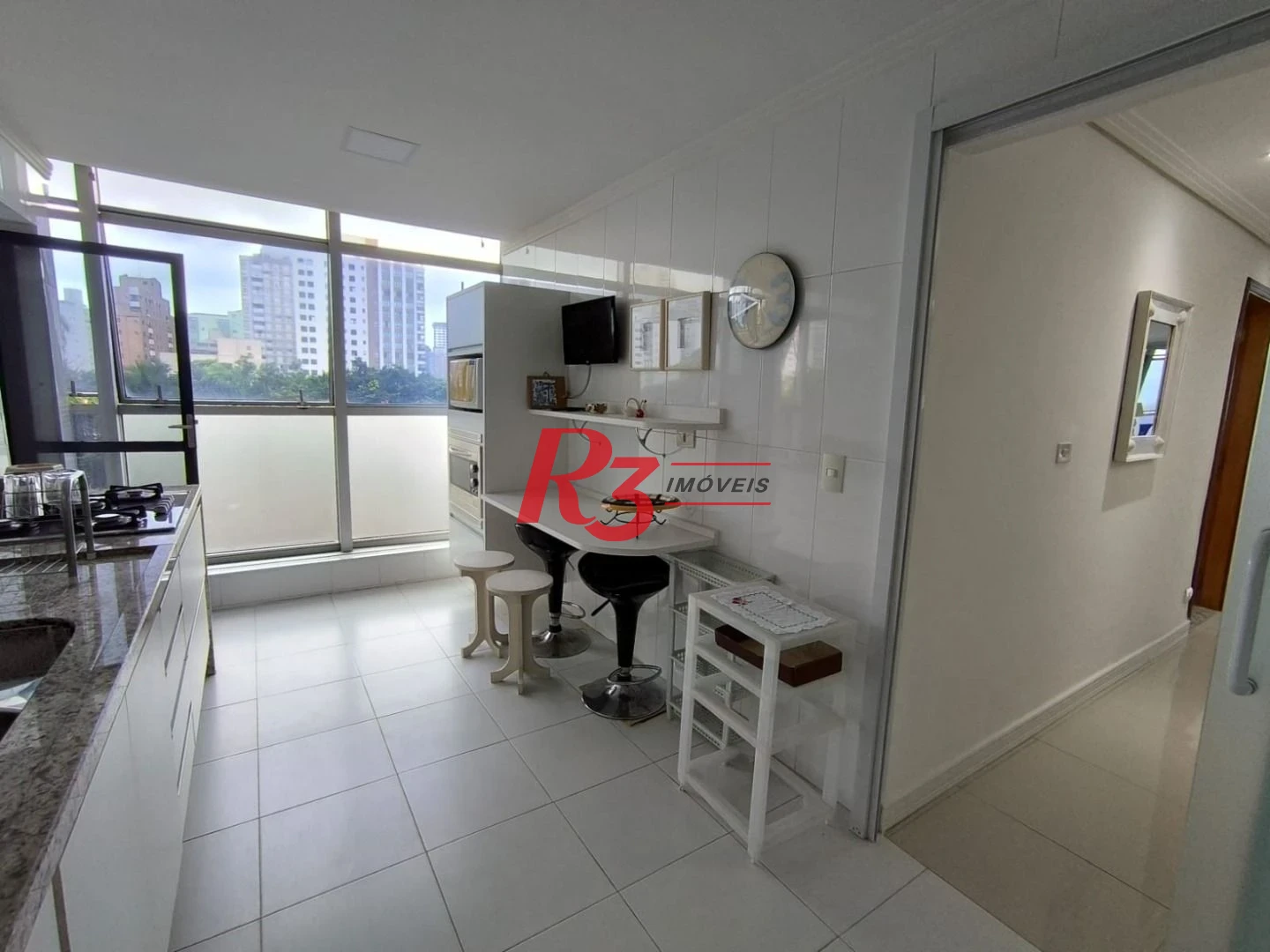 Apartamento com 2 dormitórios à venda, 138 m² por R$ 1.850.000,00 - Aparecida - Santos/SP