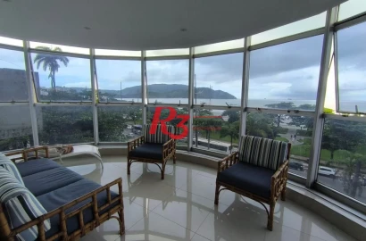 Apartamento com 2 dormitórios à venda, 138 m² por R$ 1.850.000,00 - Aparecida - Santos/SP