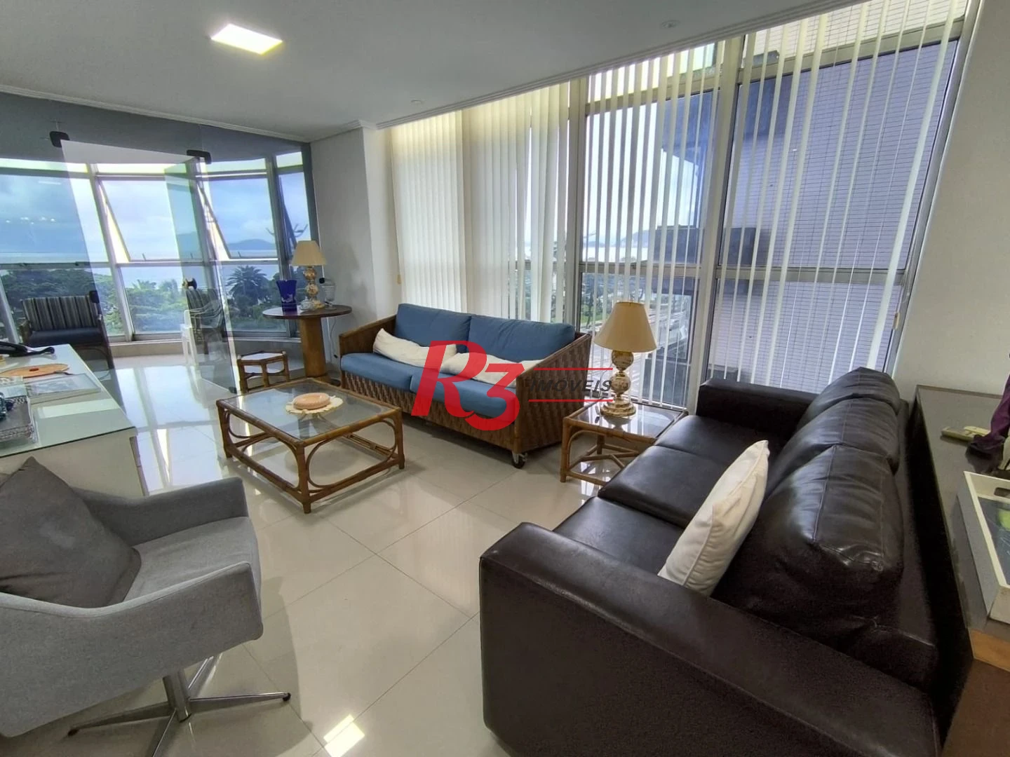 Apartamento com 2 dormitórios à venda, 138 m² por R$ 1.850.000,00 - Aparecida - Santos/SP