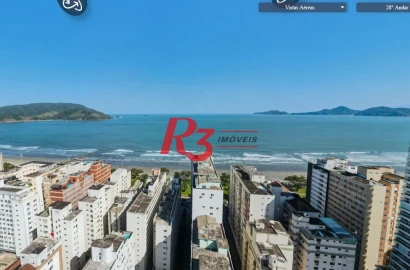 Apartamento com vista Panoramica para o mar no Embare