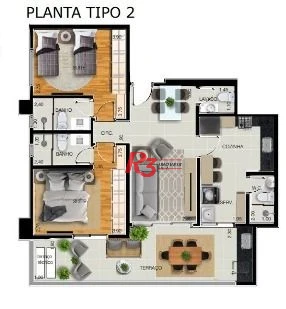 Apartamento com vista Panoramica para o mar no Embare