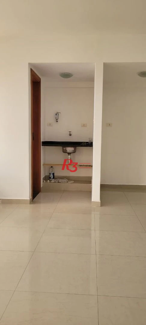 Sala, 51 m² - venda por R$ 350.000,00 ou aluguel por R$ 3.000,00/mês - Aparecida - Santos/SP