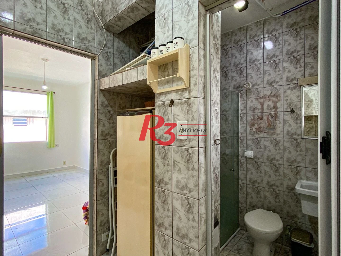 Kitnet à venda, 28 m² por R$ 250.000,00 - José Menino - Santos/SP