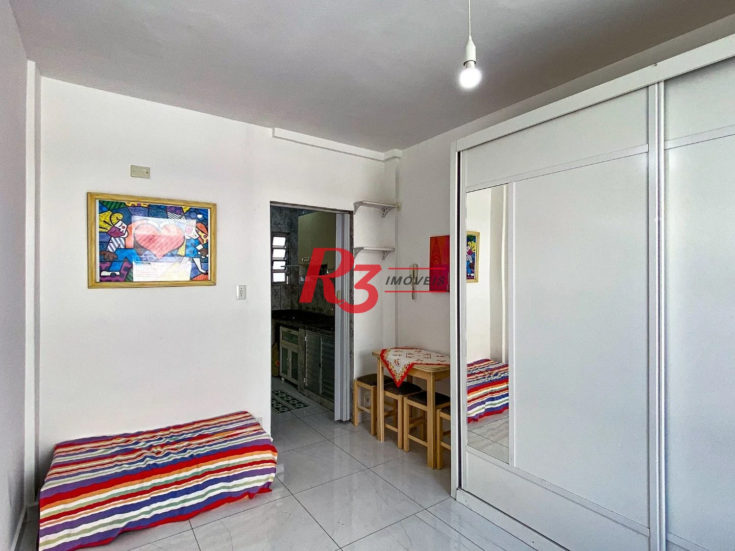 Kitnet à venda, 28 m² por R$ 250.000,00 - José Menino - Santos/SP