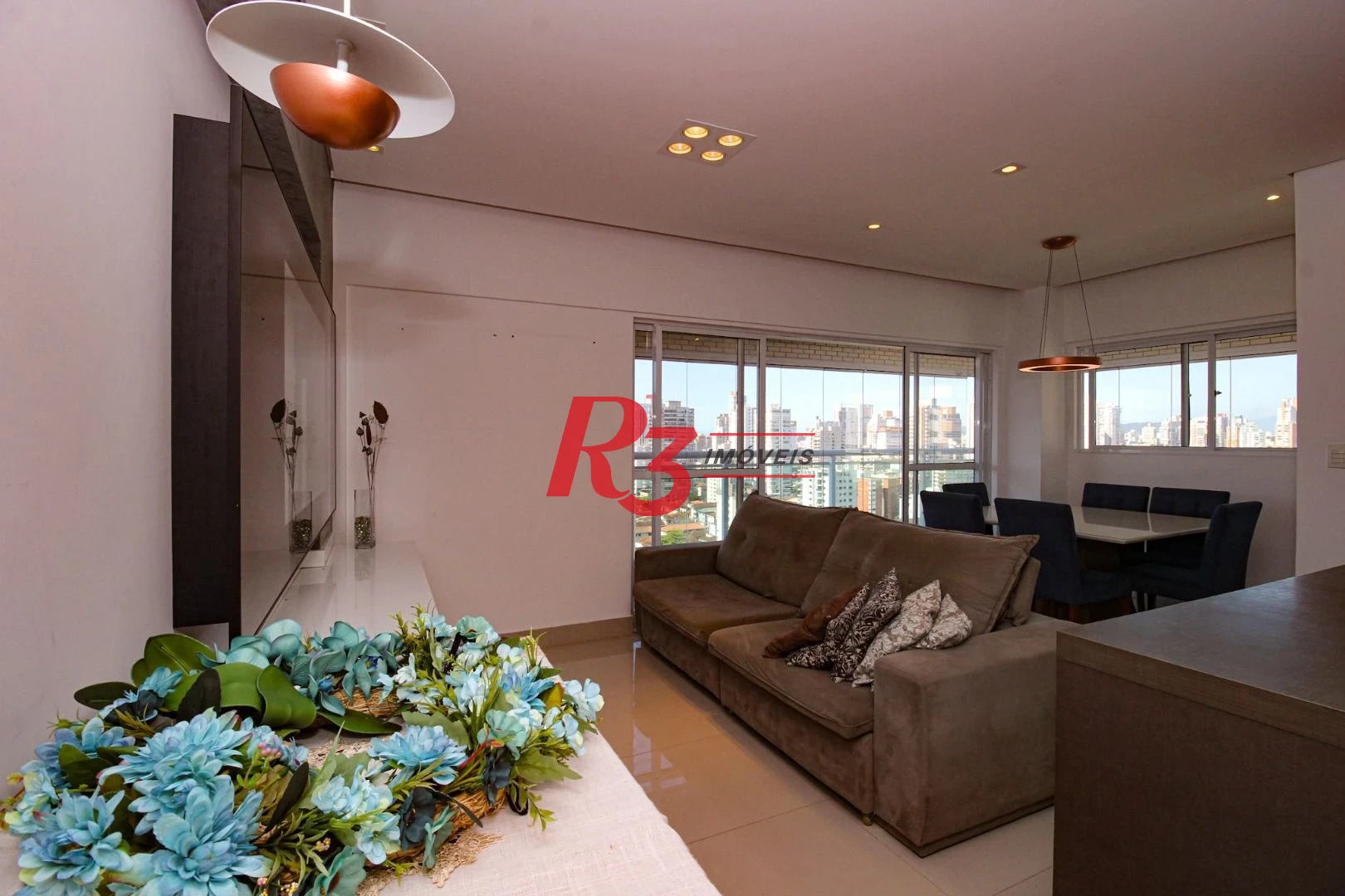 Apartamento com 3 quartos à venda, 96 m² por R$ 1.290.000 - Boqueirão - Santos/SP