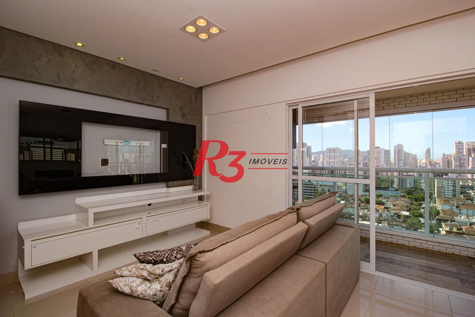 Apartamento com 3 quartos à venda, 96 m² por R$ 1.290.000 - Boqueirão - Santos/SP