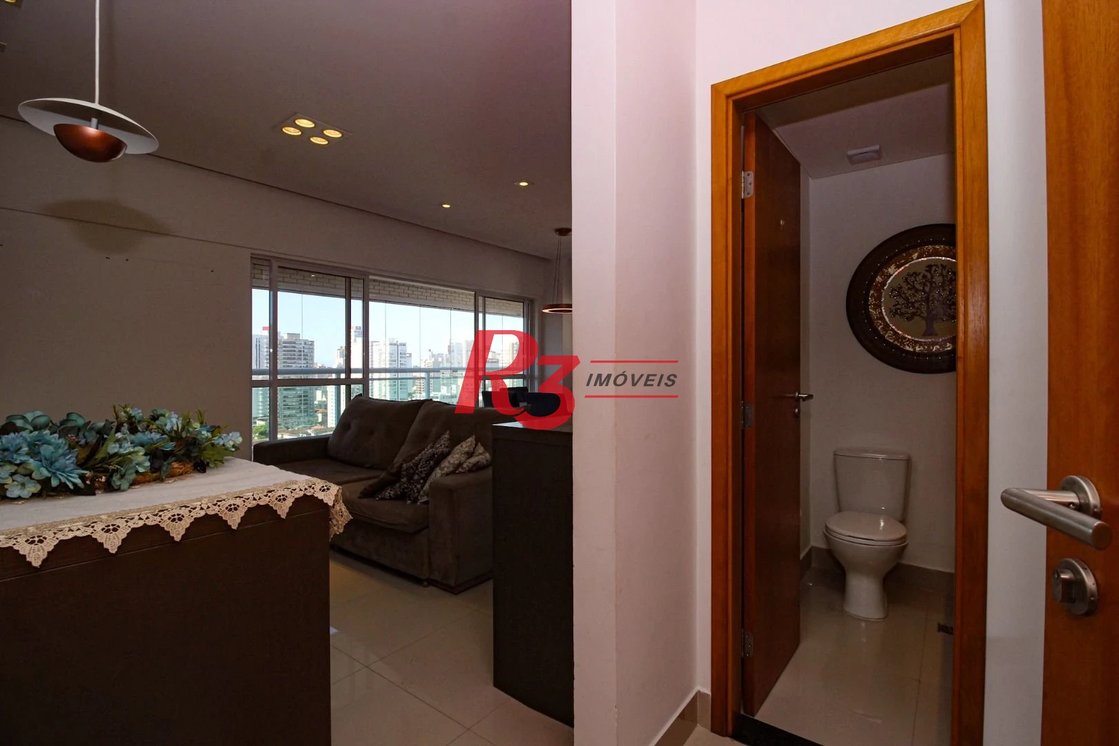 Apartamento com 3 quartos à venda, 96 m² por R$ 1.290.000 - Boqueirão - Santos/SP