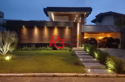 Casa com 6 dormitórios à venda, 400 m² por R$ 4.500.000,00 - Acapulco - Guarujá/SP