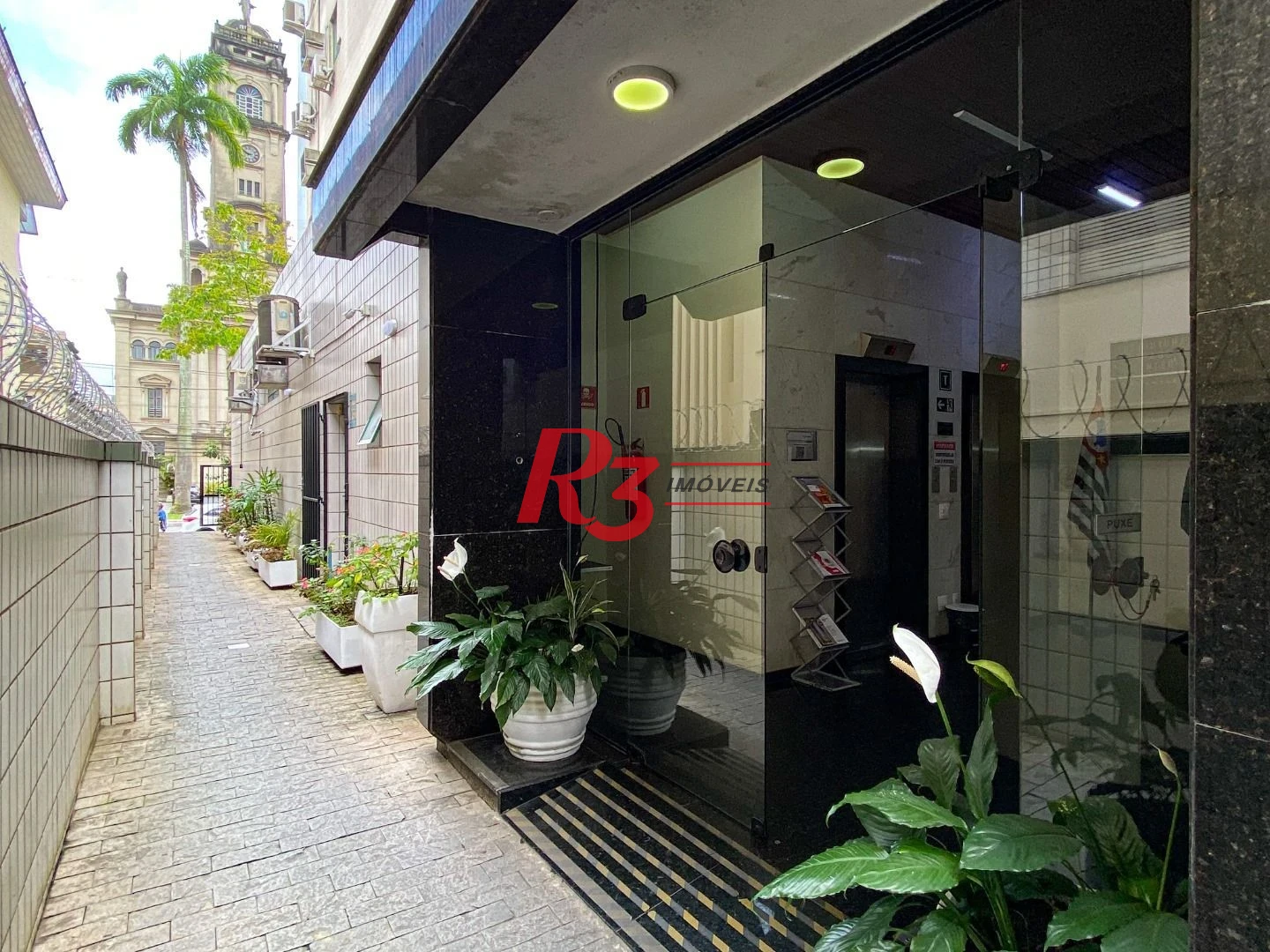 Sala para alugar, 121 m² por R$ 5.000,00/mês - Vila Mathias - Santos/SP