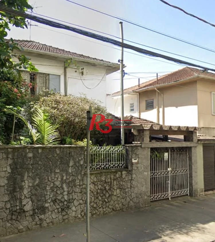 Terreno à venda, 166 m² por R$ 1.435.000,00 - Aparecida - Santos/SP