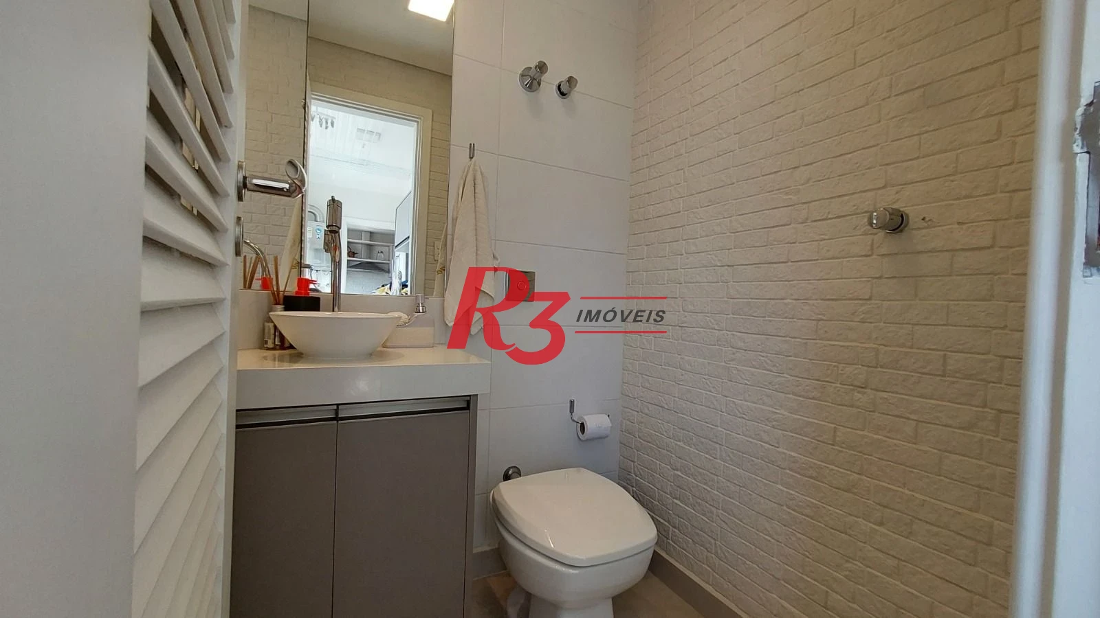 Apartamento com 3 dormitórios à venda, 130 m² por R$ 1.280.000,00 - Gonzaga - Santos/SP