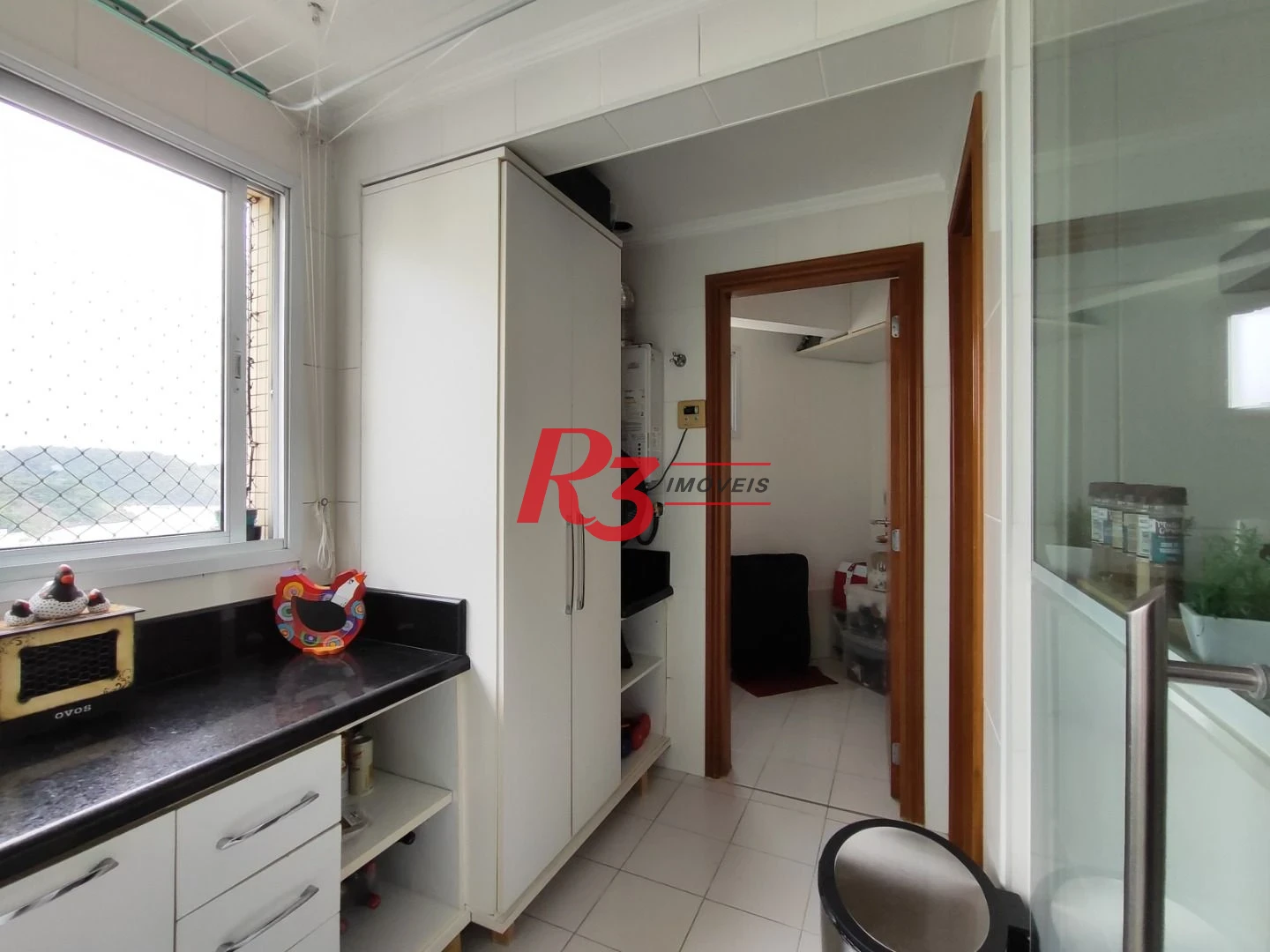 R3 REAL ESTATE VENDE! Apartamento andar alto com Vista Mar 3 dormitórios à venda, 199 m² por R$ 2.765.000 - Ponta da Praia - Santos/SP