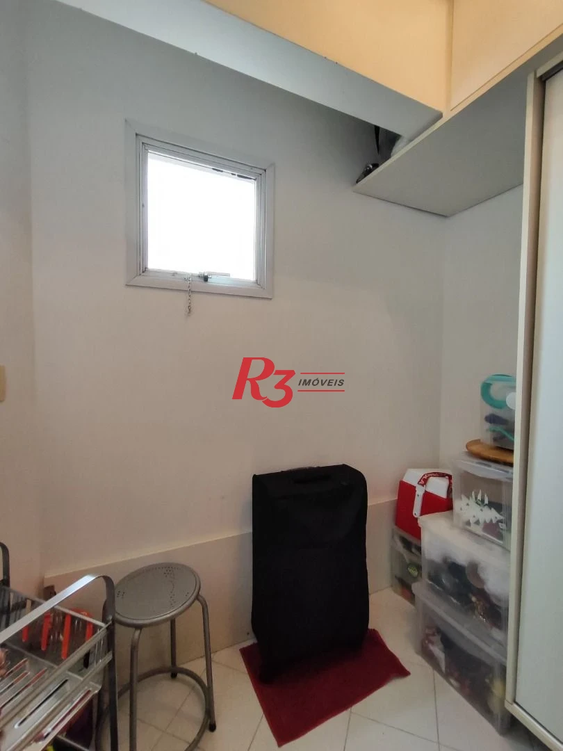 R3 REAL ESTATE VENDE! Apartamento andar alto com Vista Mar 3 dormitórios à venda, 199 m² por R$ 2.765.000 - Ponta da Praia - Santos/SP