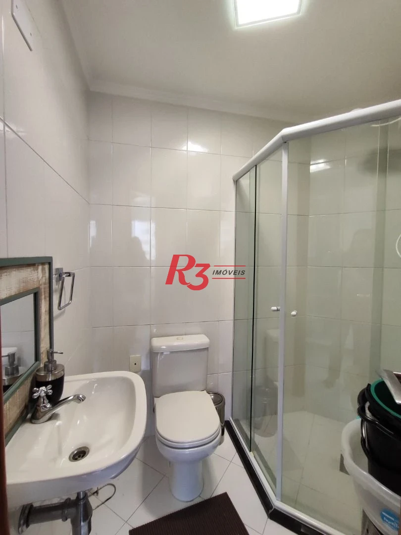R3 REAL ESTATE VENDE! Apartamento andar alto com Vista Mar 3 dormitórios à venda, 199 m² por R$ 2.765.000 - Ponta da Praia - Santos/SP