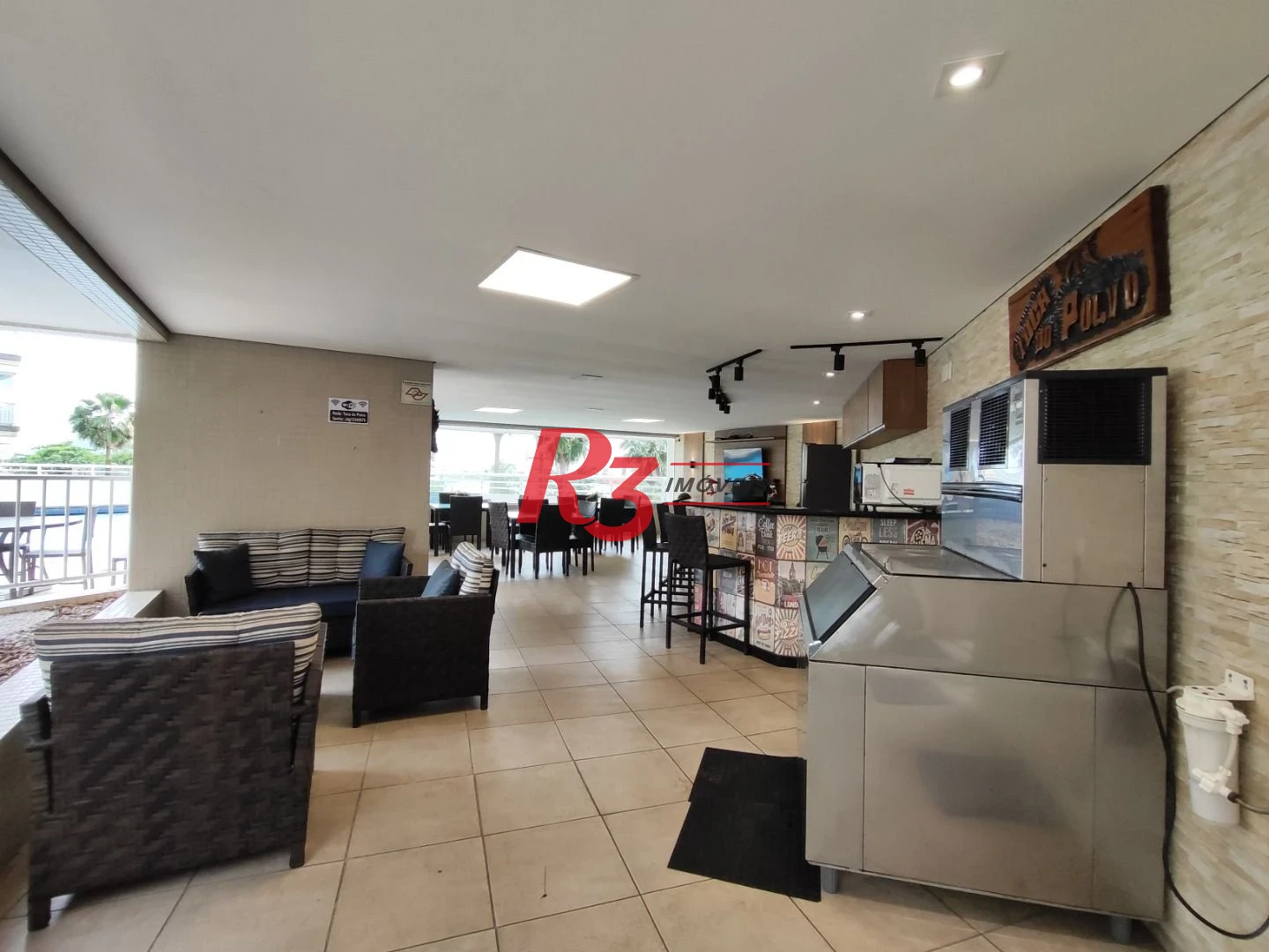 R3 REAL ESTATE VENDE! Apartamento andar alto com Vista Mar 3 dormitórios à venda, 199 m² por R$ 2.765.000 - Ponta da Praia - Santos/SP