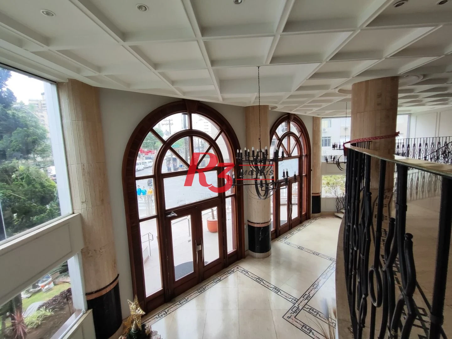 R3 REAL ESTATE VENDE! Apartamento andar alto com Vista Mar 3 dormitórios à venda, 199 m² por R$ 2.765.000 - Ponta da Praia - Santos/SP