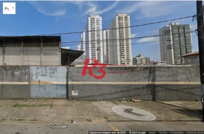 Terreno à venda, 1395 m² por R$ 13.950.000,00 - Ponta da Praia - Santos/SP