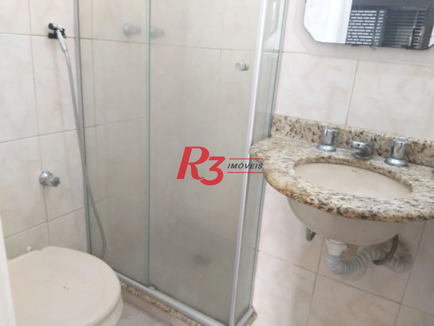 Apartamento com 1 dormitório para alugar, 63 m² por R$ 4.065,00/mês - José Menino - Santos/SP