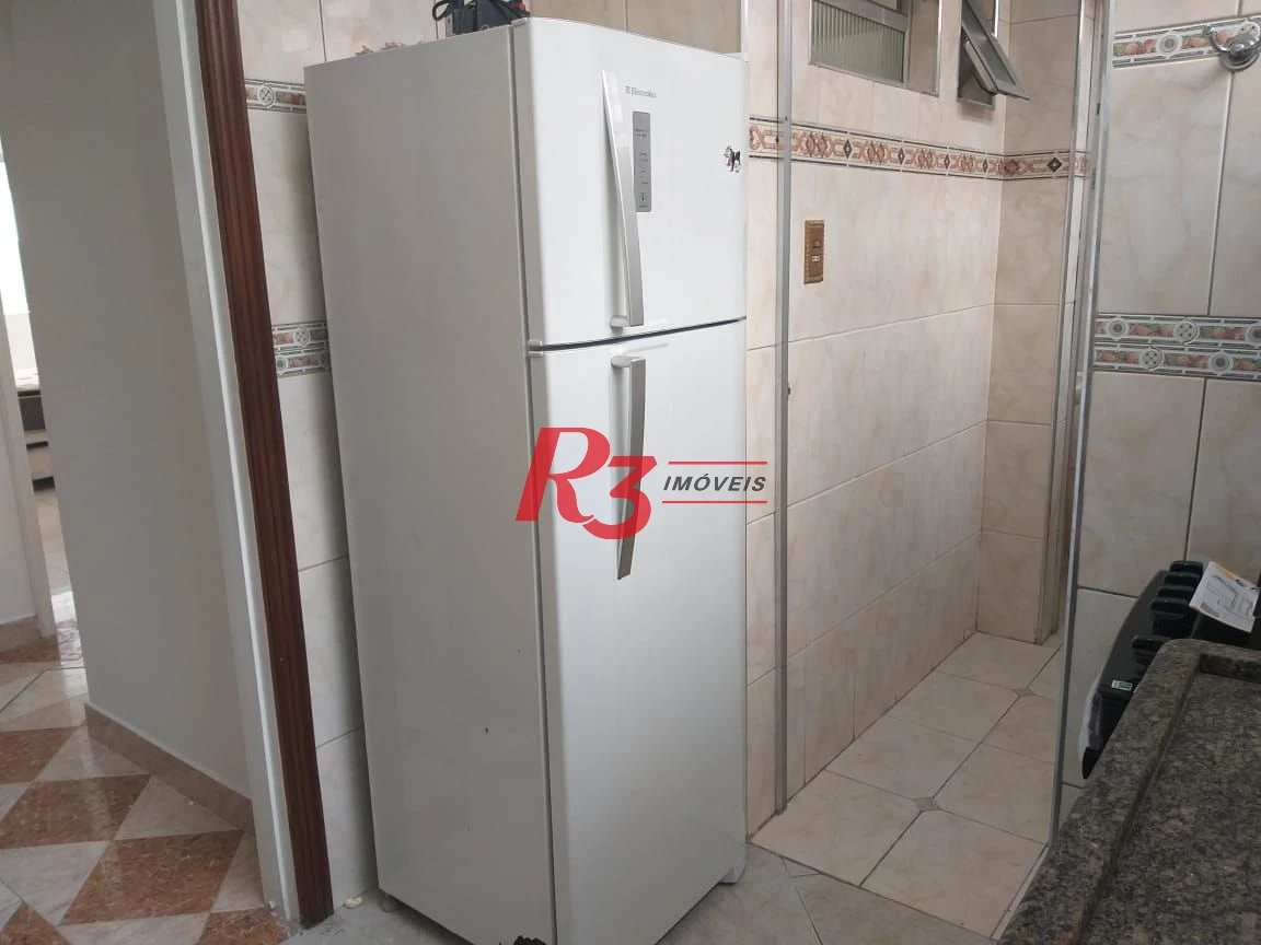 Apartamento com 1 dormitório para alugar, 63 m² por R$ 4.065,00/mês - José Menino - Santos/SP