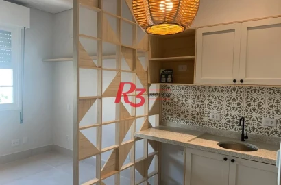 Studio à venda, 28 m² por R$ 340.000,00 - Ponta da Praia - Santos/SP