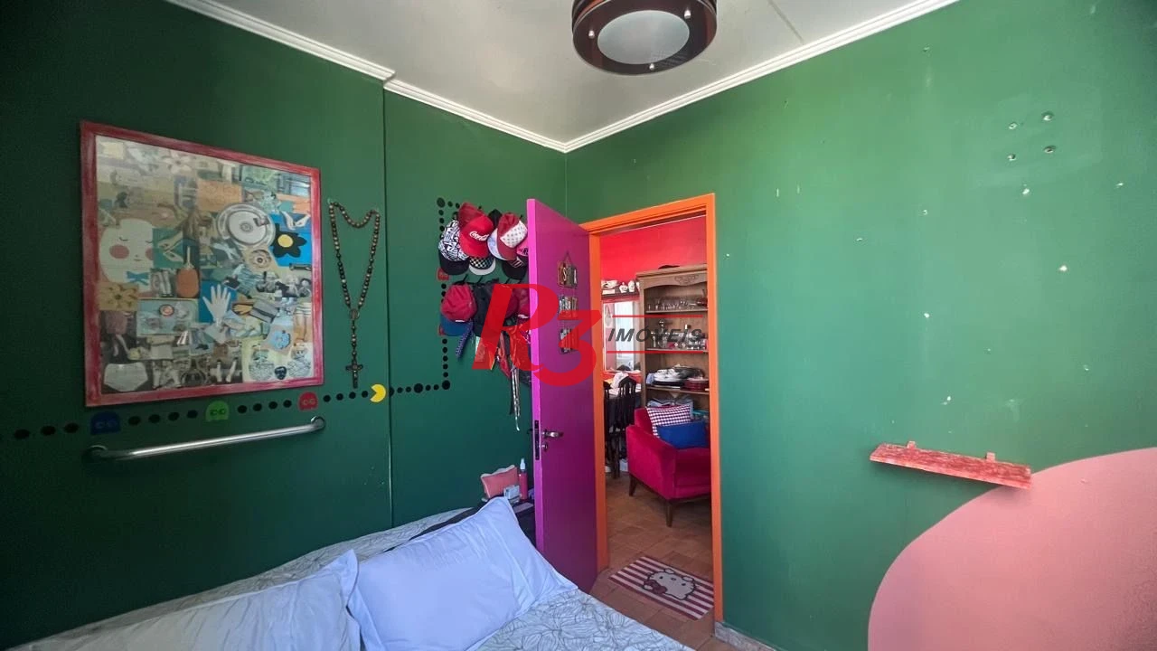 Apartamento com 1 dormitório à venda, 42 m² por R$ 390.000,00 - José Menino - Santos/SP