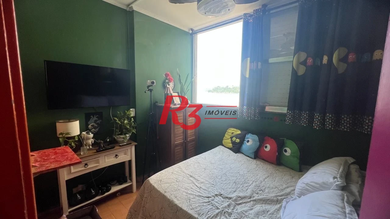 Apartamento com 1 dormitório à venda, 42 m² por R$ 390.000,00 - José Menino - Santos/SP