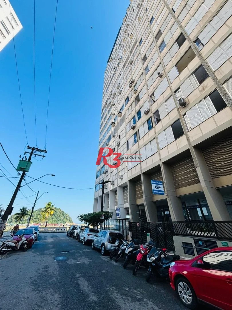 Apartamento com 1 dormitório à venda, 42 m² por R$ 390.000,00 - José Menino - Santos/SP
