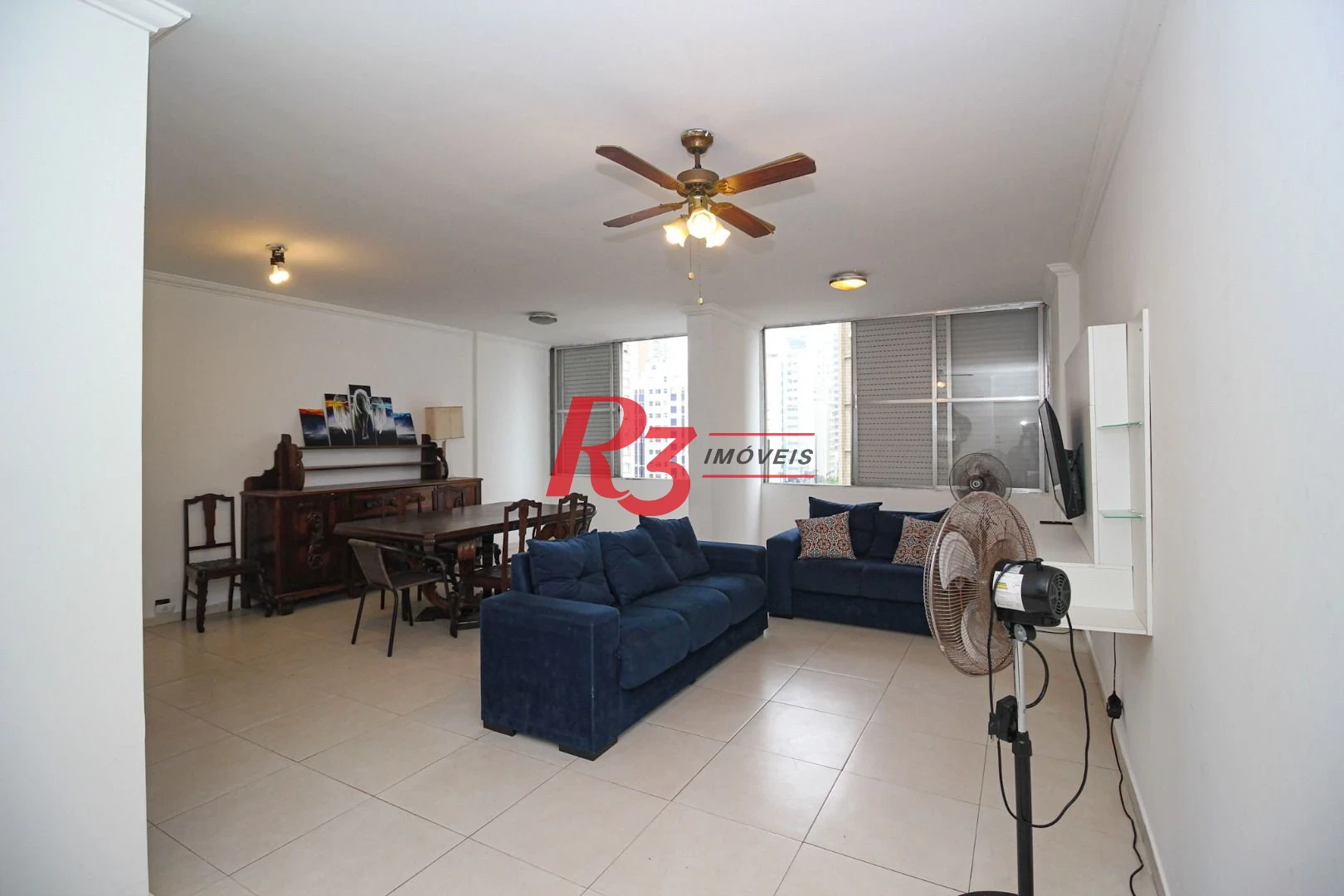 Apartamento com 3 dormitórios à venda, 110 m² por R$ 660.000,00 - José Menino - Santos/SP