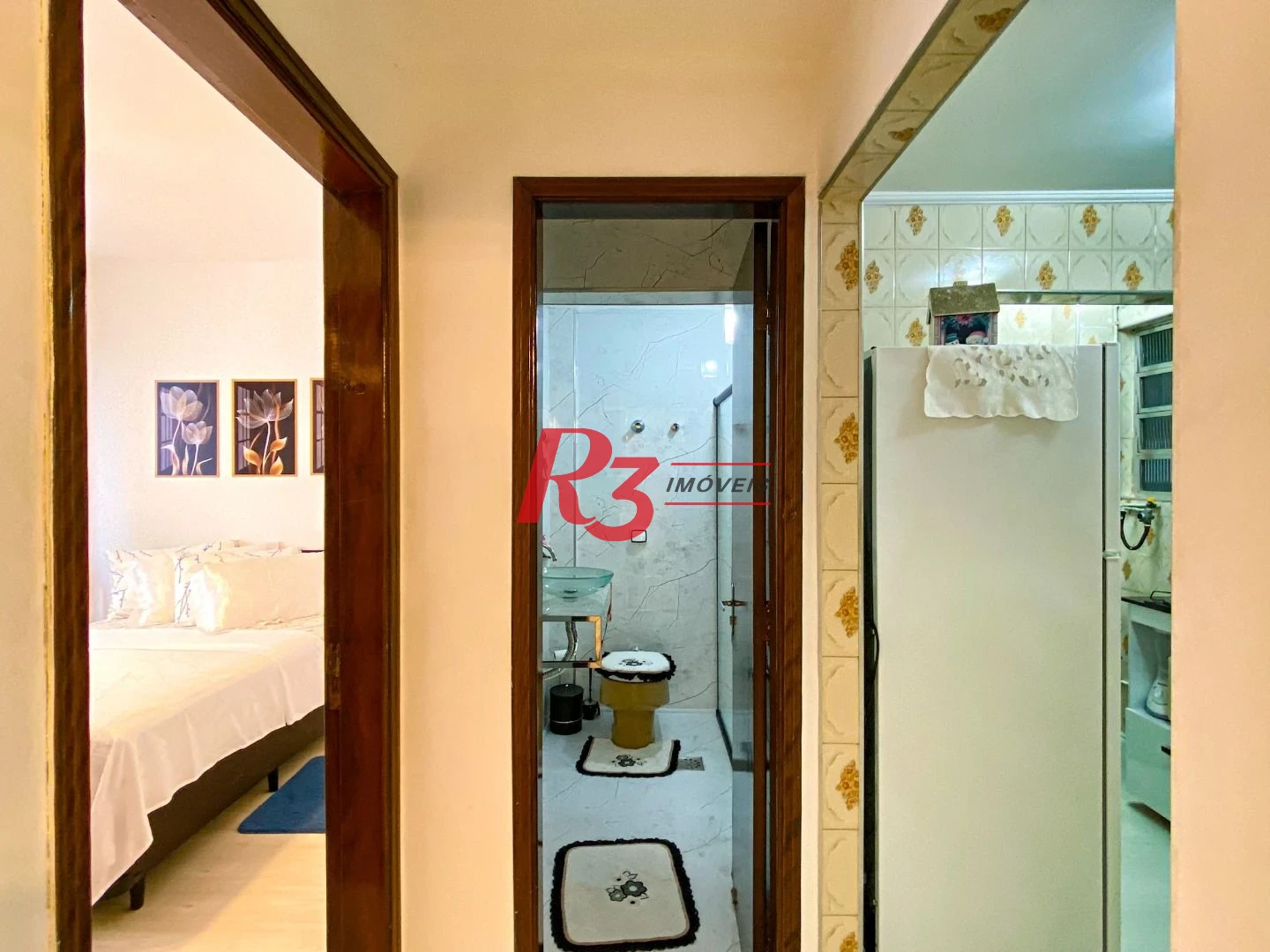 Apartamento à venda, 57 m² por R$ 460.000,00 - José Menino - Santos/SP