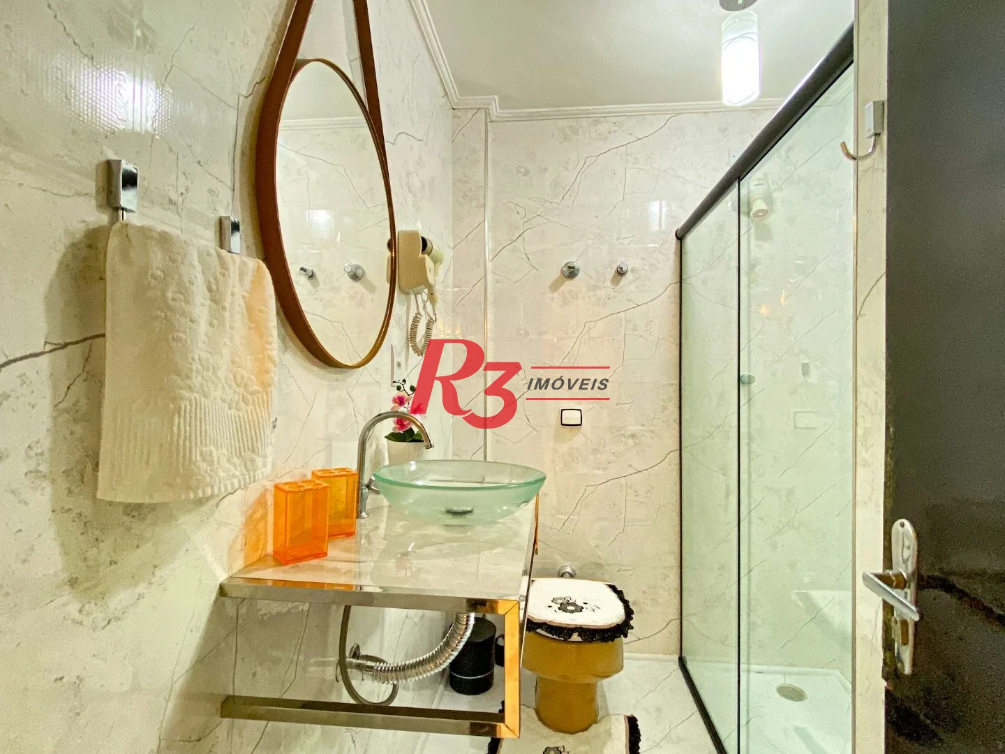 Apartamento à venda, 57 m² por R$ 460.000,00 - José Menino - Santos/SP