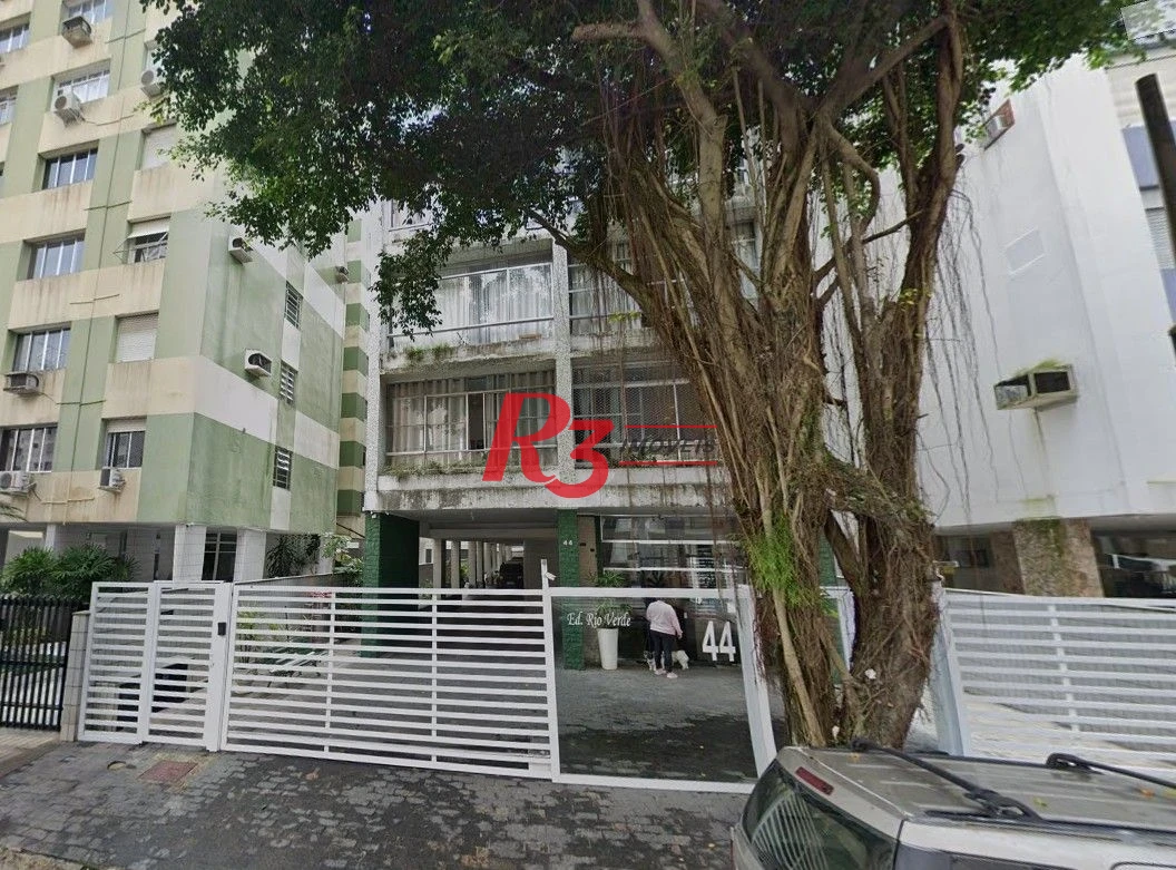 Apartamento com 1 dormitório à venda, 55 m² por R$ 470.000,00 - Boqueirão - Santos/SP