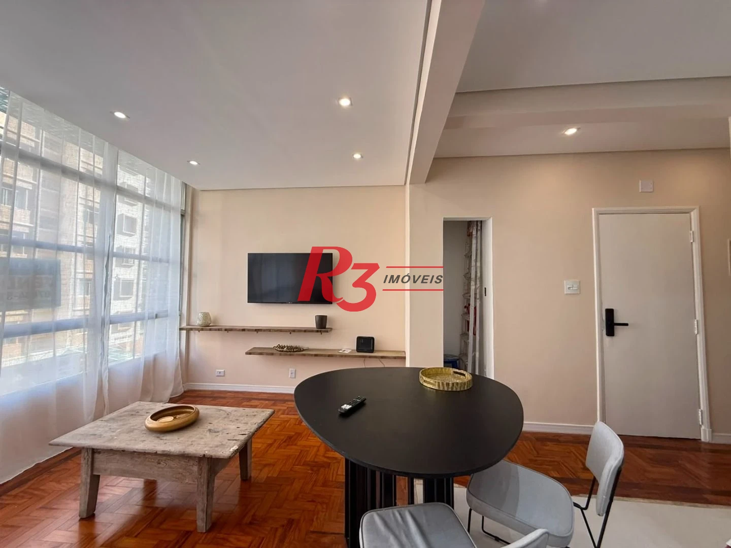 Apartamento com 1 dormitório à venda, 55 m² por R$ 550.000,00 - Boqueirão - Santos/SP