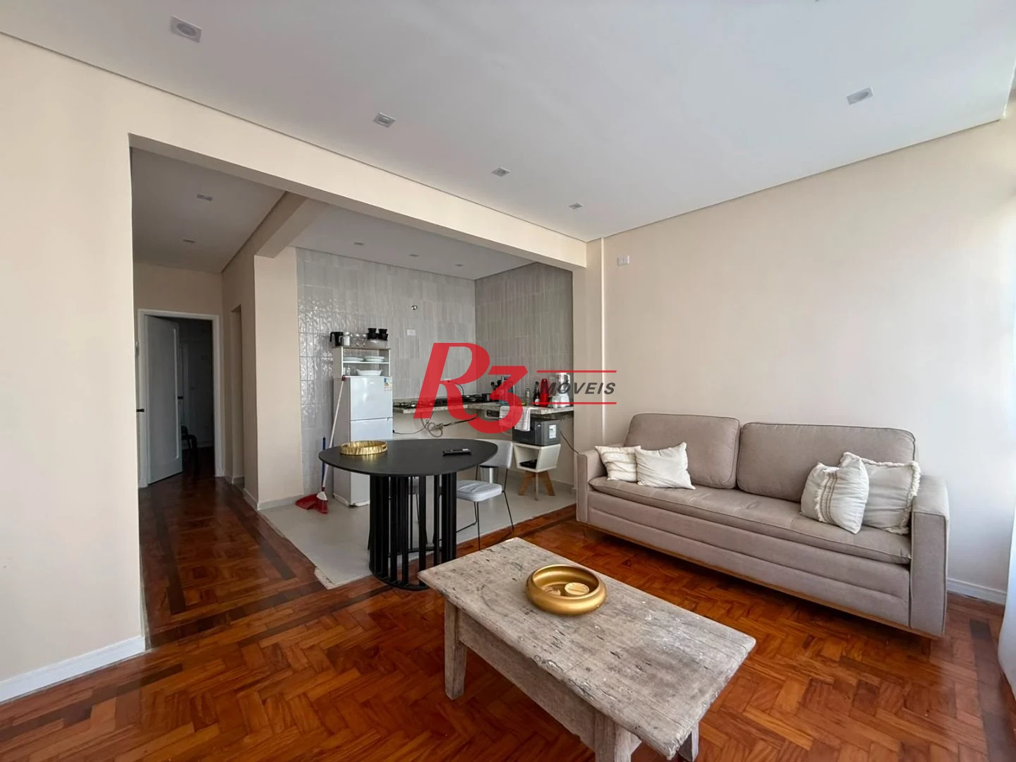 Apartamento com 1 dormitório à venda, 55 m² por R$ 550.000,00 - Boqueirão - Santos/SP
