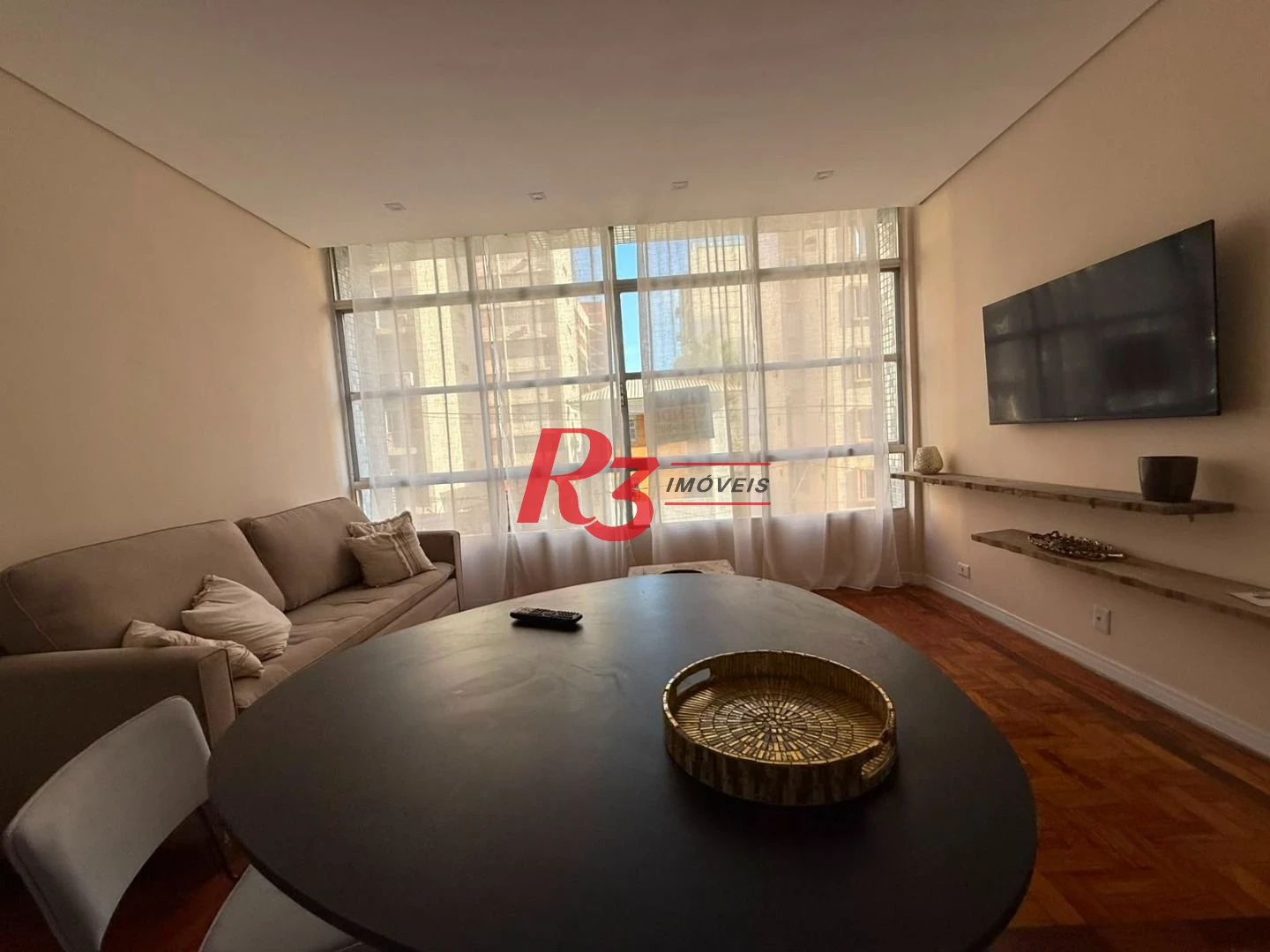 Apartamento com 1 dormitório à venda, 55 m² por R$ 550.000,00 - Boqueirão - Santos/SP