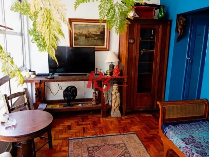Apartamento com 1 dormitório à venda, 55 m² por R$ 470.000,00 - Boqueirão - Santos/SP