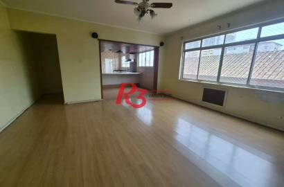 Apartamento com 3 dormitórios à venda, 151 m² por R$ 650.000,00 - Gonzaga - Santos/SP