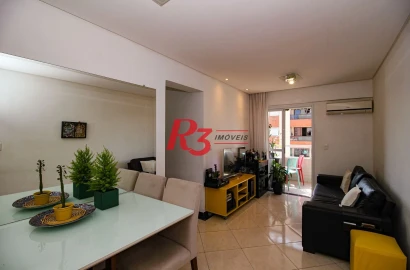Apartamento à venda, 67 m² por R$ 690.000,00 - Aparecida - Santos/SP