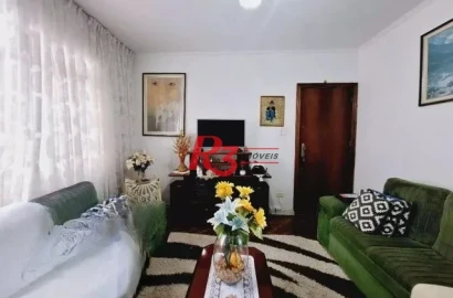 Apartamento com 3 dormitórios à venda, 96 m² por R$ 479.000,00 - Vila Belmiro - Santos/SP