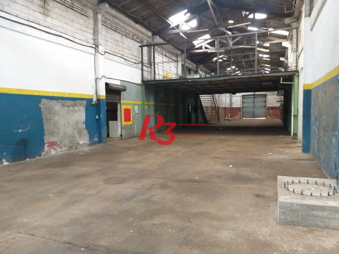 Galpão, 640 m² - venda por R$ 2.130.000,00 ou aluguel por R$ 17.000,00/mês - Chico de Paula - Santos/SP