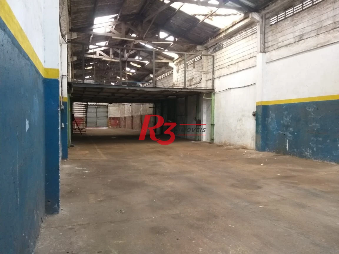 Galpão, 640 m² - venda por R$ 2.130.000,00 ou aluguel por R$ 17.000,00/mês - Chico de Paula - Santos/SP