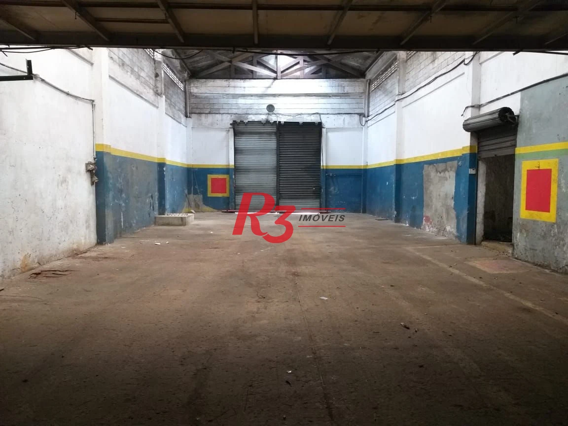 Galpão, 640 m² - venda por R$ 2.130.000,00 ou aluguel por R$ 17.000,00/mês - Chico de Paula - Santos/SP