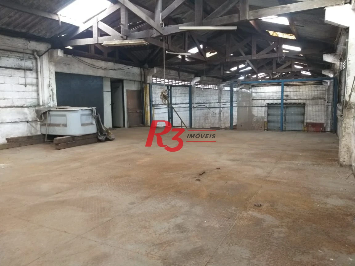 Galpão, 640 m² - venda por R$ 2.130.000,00 ou aluguel por R$ 17.000,00/mês - Chico de Paula - Santos/SP