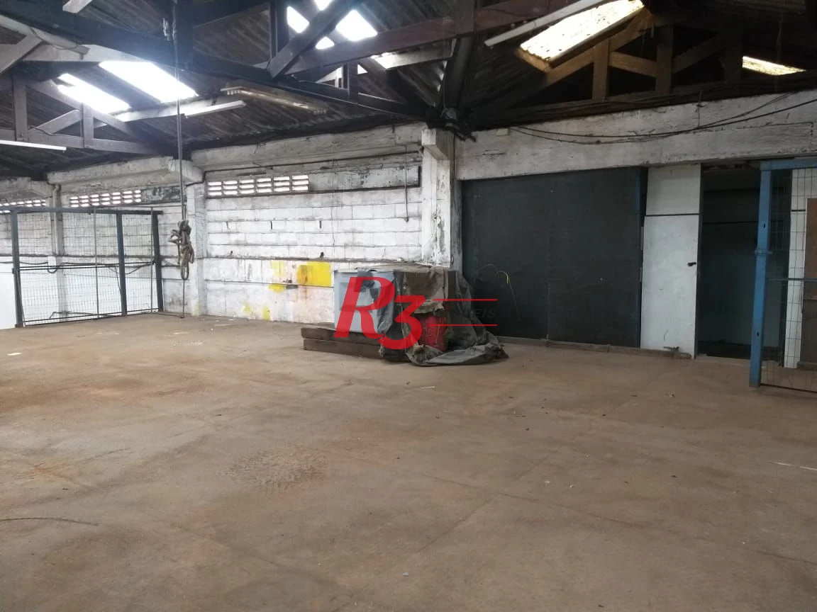 Galpão, 640 m² - venda por R$ 2.130.000,00 ou aluguel por R$ 17.000,00/mês - Chico de Paula - Santos/SP