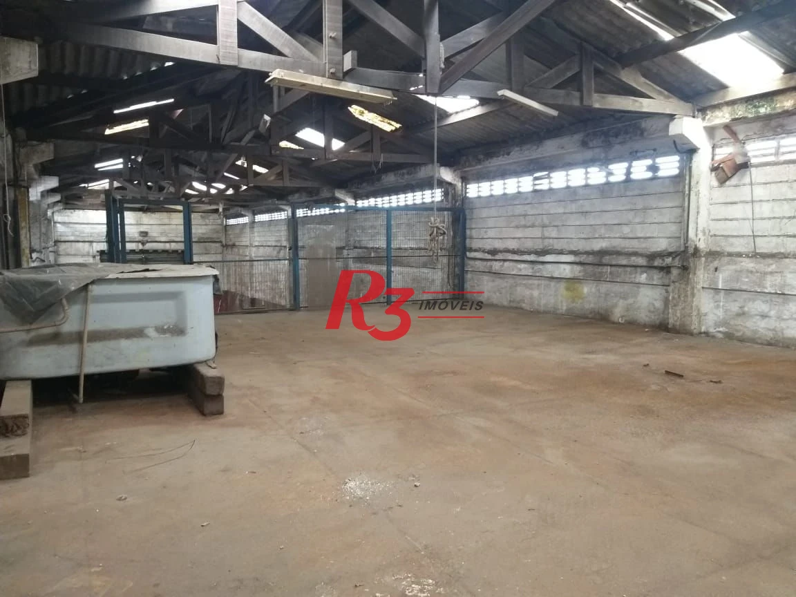 Galpão, 640 m² - venda por R$ 2.130.000,00 ou aluguel por R$ 17.000,00/mês - Chico de Paula - Santos/SP