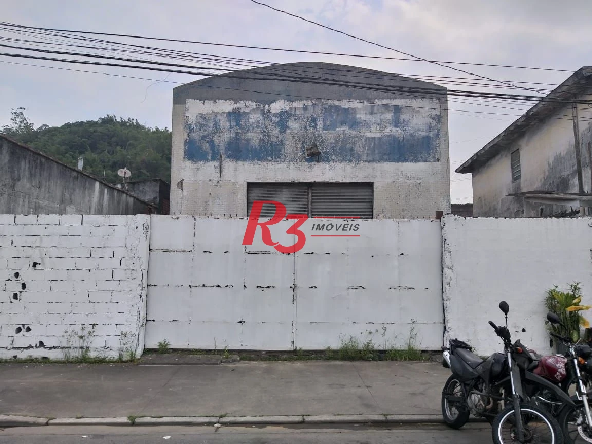Galpão, 640 m² - venda por R$ 2.130.000,00 ou aluguel por R$ 17.000,00/mês - Chico de Paula - Santos/SP