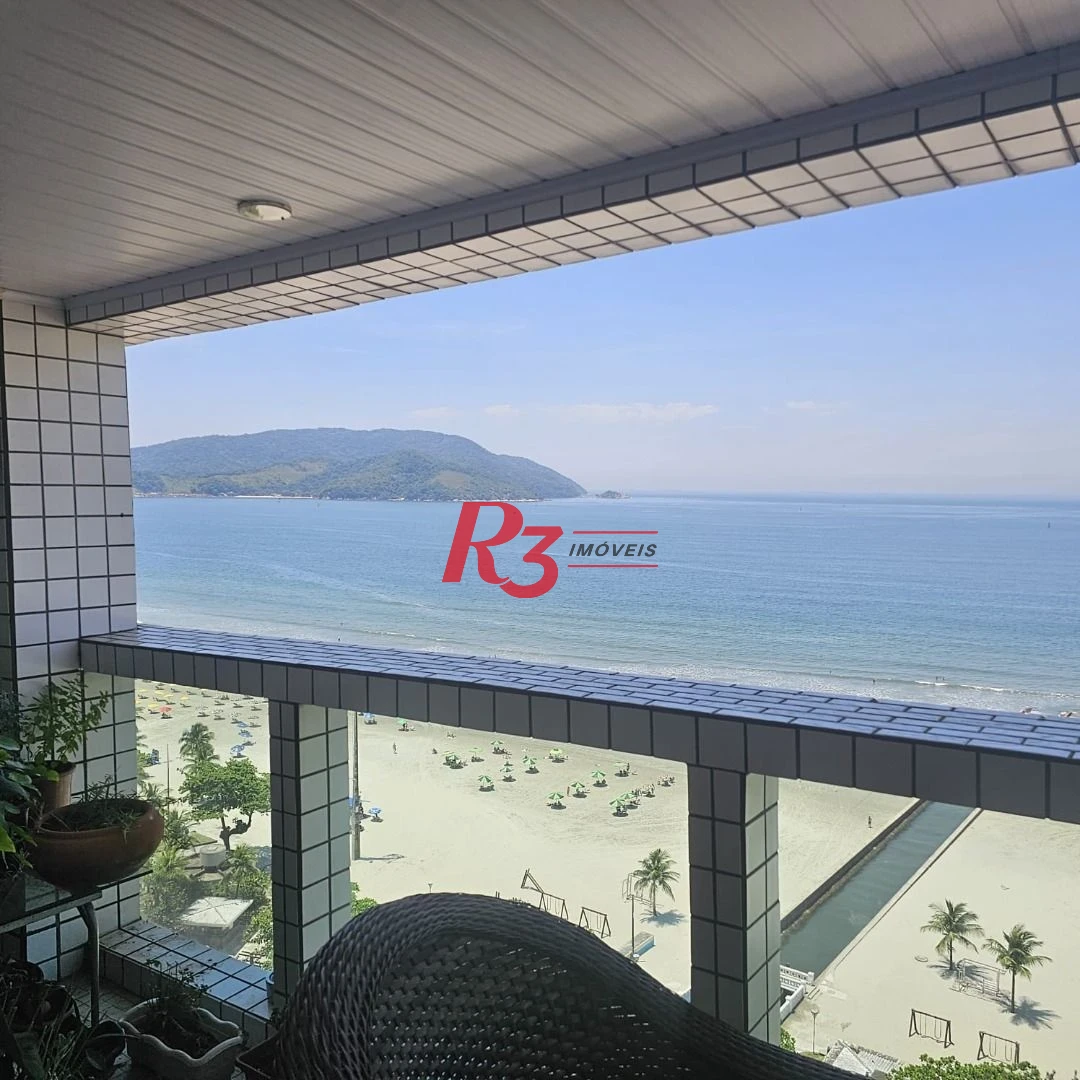 Apartamento com 3 dormitórios à venda, 134 m² por R$ 800.000,00 - Embaré - Santos/SP